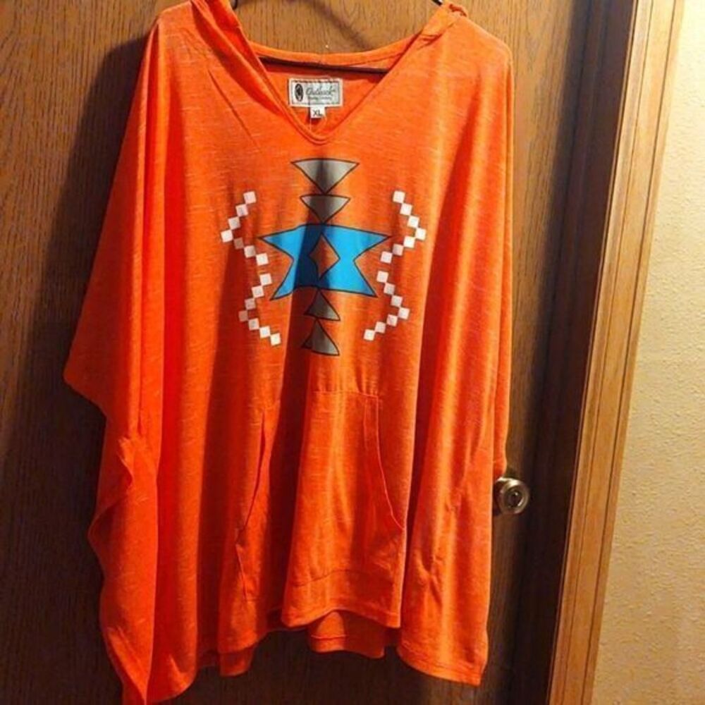 NWT Elana Pancho Aztec print, swimsuit coverup‎